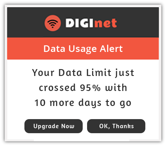 Data Usage Alert